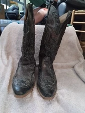 Roper boots Women 09-021-1553-0780 BR Size 10.5  Cowgirl Style Western Footwear