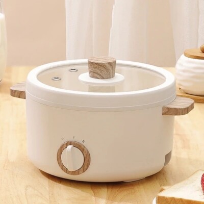 Portable Electric Multifunctional Non Stick hot Pot Cooker 