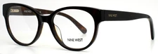 NINE WEST NW5079 206 Tortoise Womens Semi Cat Eye Eyeglasses 50-17-135 B:40 A