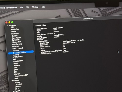 MacBook Pro 14” M1 MAX – 64 GB RAM – 2 TB SSD - Photo 6/8