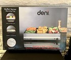Deni Buffet Server/Warming Tray • 3 removable serving trays~2.5 quarts Each NIB