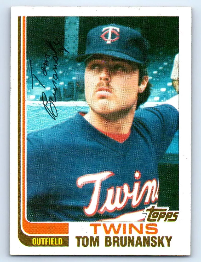 Tom Brunansky trading card