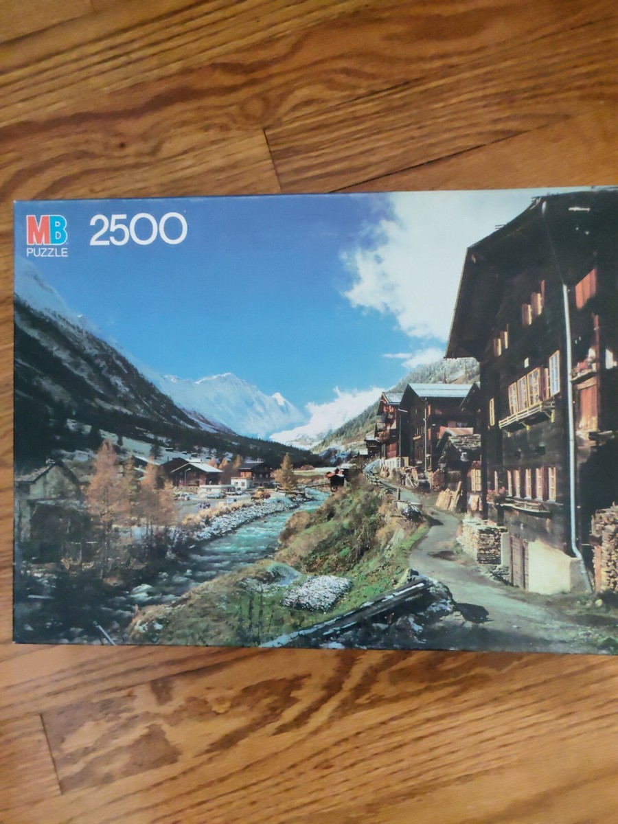 Vintage 1983 Milton Bradley Grand Series 2500 pc puzzle