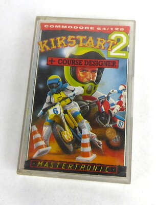 Commodore 64 C64 Spiel -- KIKSTART 2 (Mastertronic) -- Tape