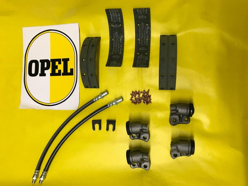 Opel Olympia Rekord P1 / P2 + Rekord A cilindro de freno de rueda pastillas de freno mangueras Foto 2 de 4