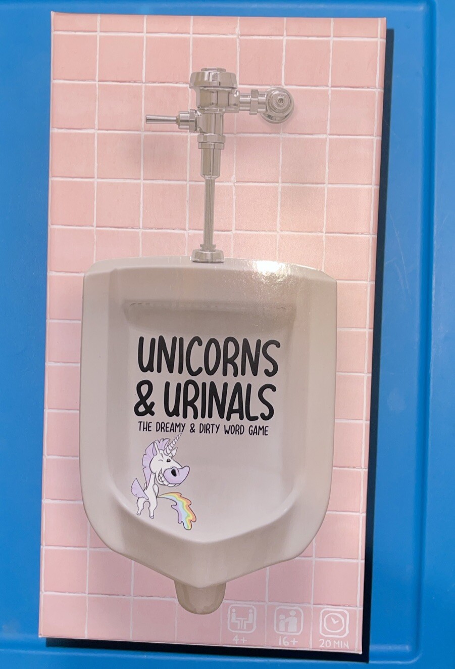 Unicorns & Urinals Card Game Shenanigans Dirty Word Game 16+ eBay