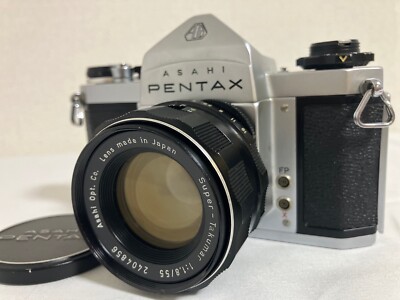 Pentax SV 35mm Film Camera Super Takumar 55mm f/1.8 [ Almost