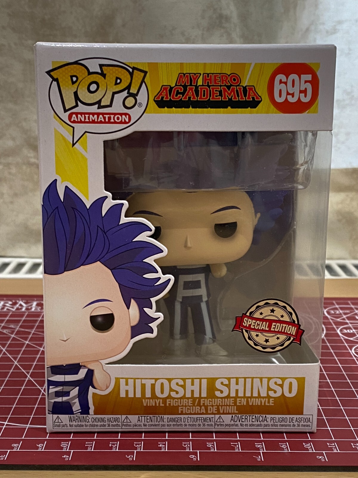 Funko Pop! Hitoshi Shinso 695 My Hero Academia Edición Especial
