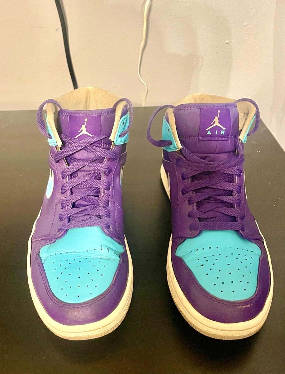 Size Jordan Mid Hornet court purple 886737886748