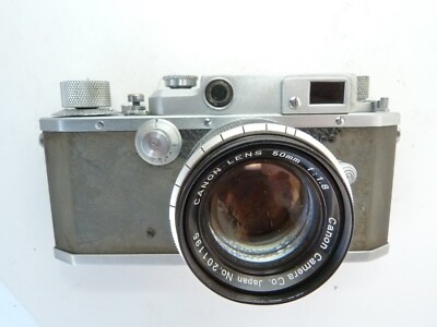 Canon Ⅱ ヴィンテージカメラ VINTAGE Canon IIB 35mm Rangfinder Camera, CANON Lens 50mm f/1.8