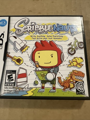 ScribbleNauts Nintendo DS Game CIB Authentic Tested Video Game Works Fine - Picture 3 of 16