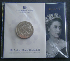 2022 King Charles III BU &pound;5 Five Pound Coin Pack Queen Elizabeth II Memorial