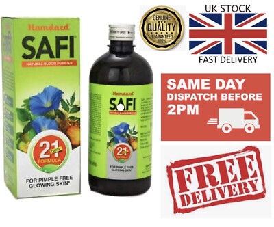  500ml Hamdard Safi natürlicher Blutreiniger für pickelfreie klare strahlende Haut