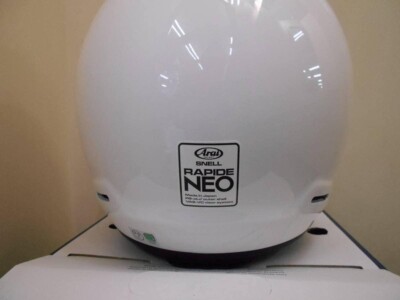 Arai RAPIDE NEO White full face Motorcycle helmet Size L 59-60cm