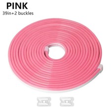 1m 2m 3m 5m 12v Flexible Sign Neon Lights Silicone Tube Led Strip With Buckles