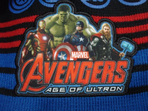 Marvel The Avengers Age Of Ultron Boys Accessories Hat & Gloves Set One Size New - Picture 7 of 8