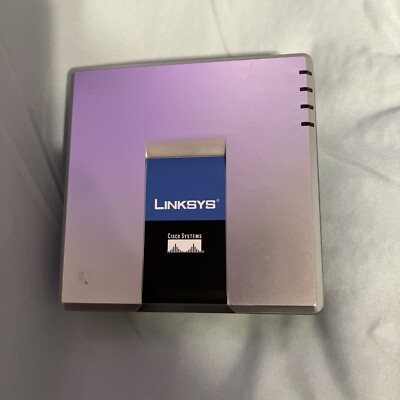 Linksys PAP2T ATA,  2 Port VoIP phone adapter. Tested & UNLOCKED!