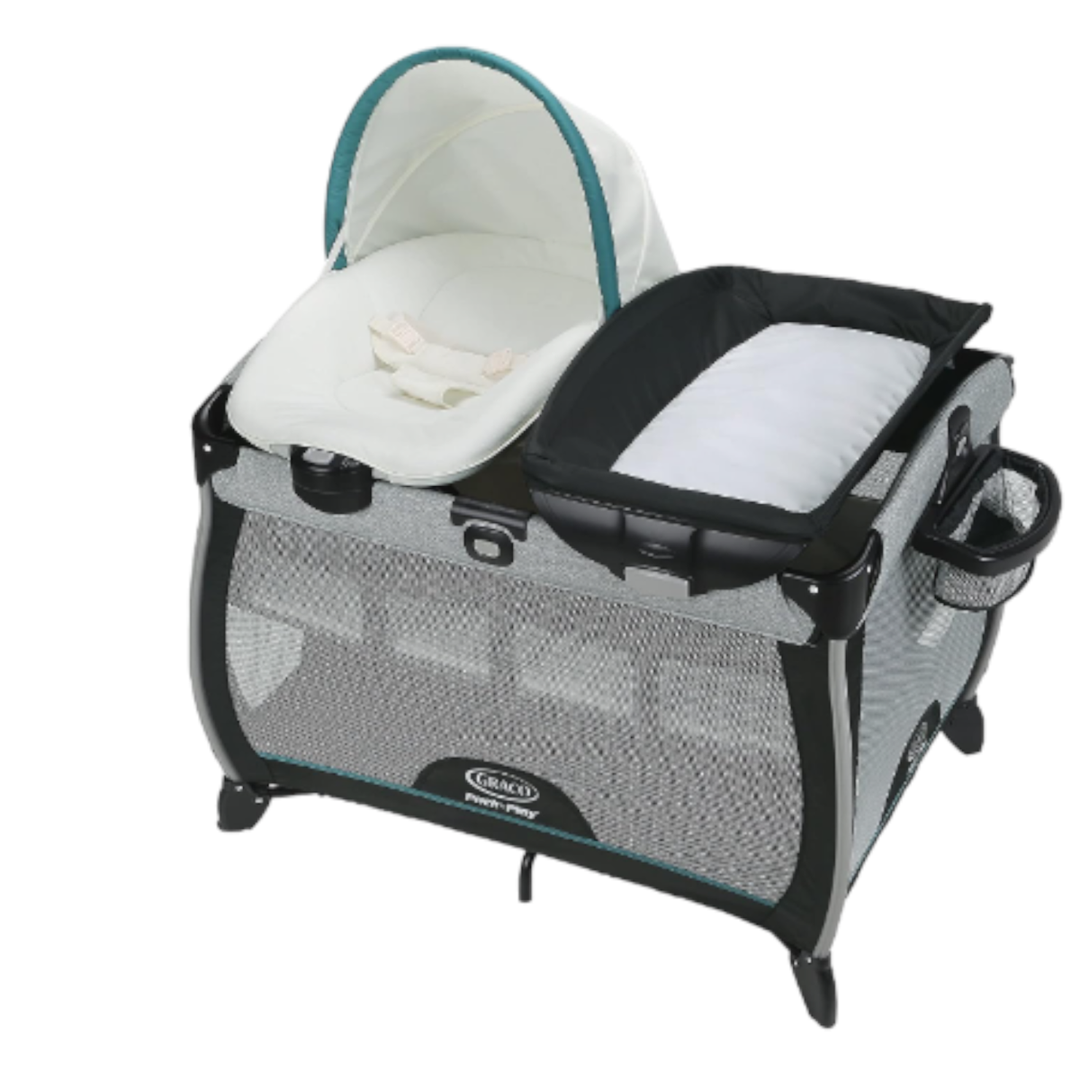 Graco Pack 'n Play Quick Connect Portable Seat Playard OPEN BOX