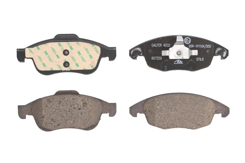 Plaquette de frein ATE pour changer les freins usés de CITROEN DS5 1.6 2012