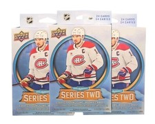 2025-26 Upper Deck Series 2 Hockey Hanger Box - Factory Sealed (x3)