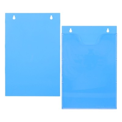 2 Pcs A4-Dokumentenhalter Für Die Wand Hängender Broschürenhalter