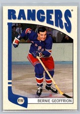 2004-05 In The Game Franchises US East #397 Bernie Geoffrion New York Rangers