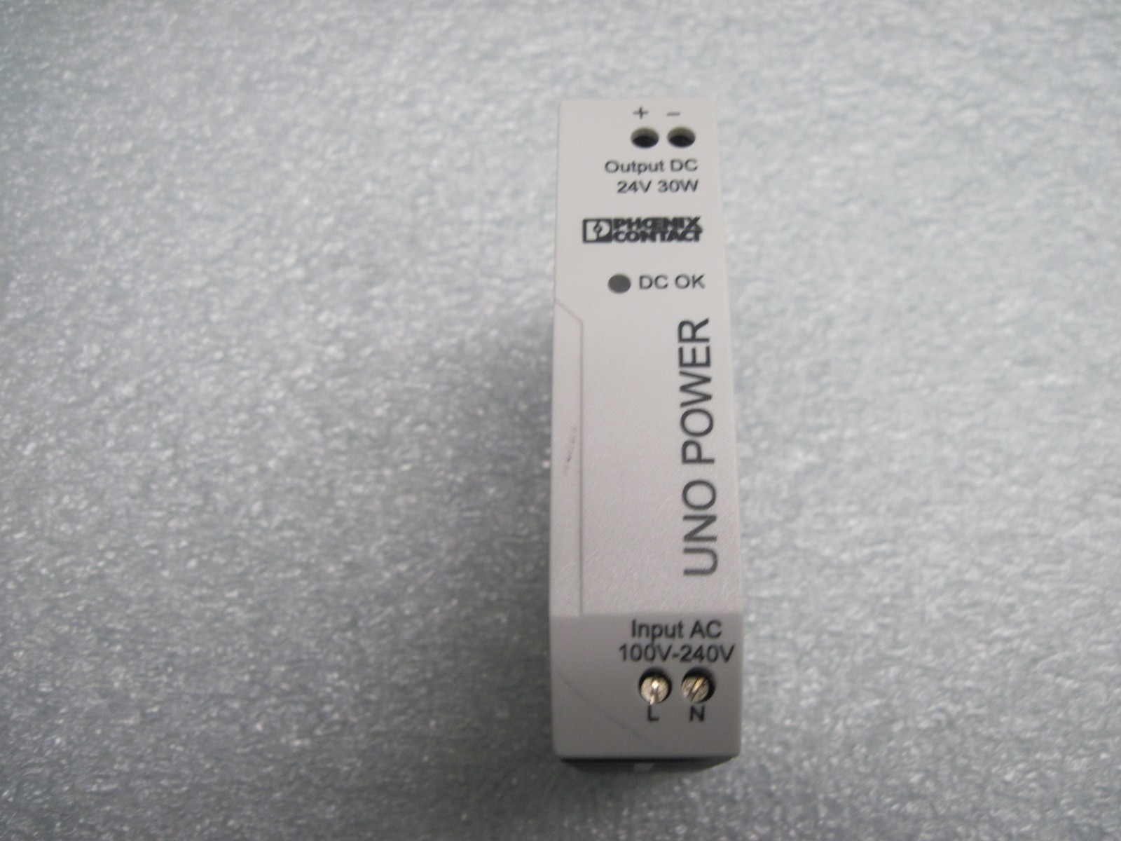 2902991 ( UNO-PS/1AC/24DC/30W ) PHOENIX CONTACT DIN RAIL POWER SUPPLY
