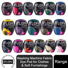 DYLON Washing Machine Fabric Dye Pod for Clothes & Soft Furnishings, 1pk of 350g