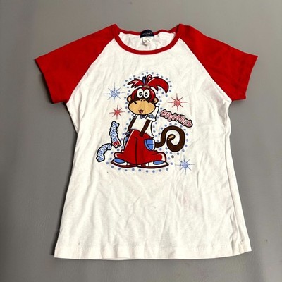 Vintage Spunky USA Monkey Baby T Shirt Womens