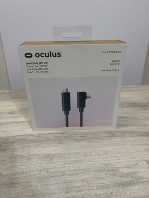 Oculus Link Cable 5M USB 3 Type-C PC VR Quest 2 Good Condition with Box