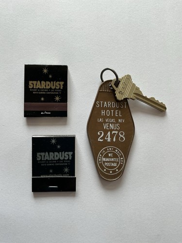 Stardust Hotel Venus Las Vegas Nevada Room #2478 Fob Key w/ Matching Key Number