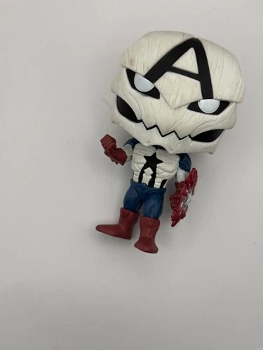NO BOX - Funko POP Marvel Figure : Venom #856 Poison Captain America