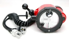 Inon UW Strobe D-2000 W with Sea & Sea Sync Cord & Ball Connector. Very Clean.