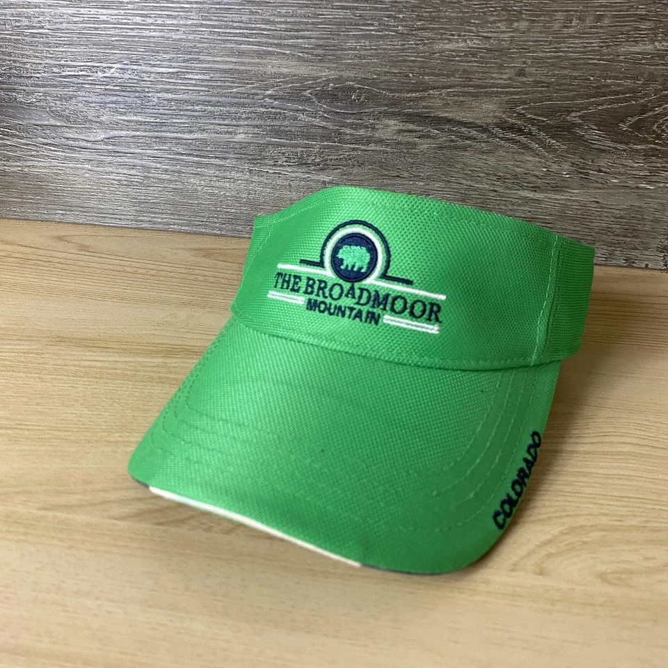 Gorra Broadmoor Mountain Gorra Correa Trasera Verde Colorado Golf Visera Para Hombres Imperial Foto 3 de 4