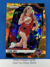 2024 #16 Lexie Hull Panini Prizm WNBA Orange Ice Prizm Fever