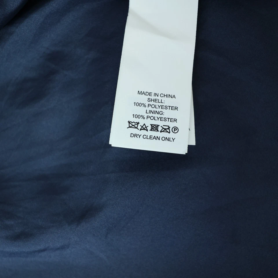 Kate Spade Night Rose Mikado Skirt Size 4 Rich Navy Floral Print Pleated A Line - Image 4 of 4