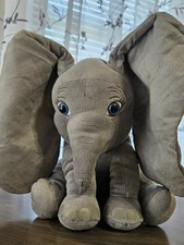 Disney Dumbo Fluttering Ears Plush 12  Live Action Movie Toy Flapping Ears Sound