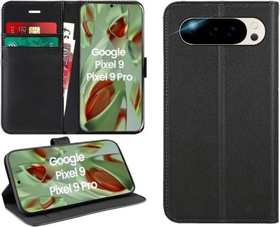 Für Google Pixel 9, 9 PRO Handyhülle Hülle Wallet Kartenfächer Leder Wallet Case