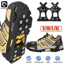 Winter Anti  Slip Ice Cleats for Shoes  Boots Walking Snow Traction Cramponss