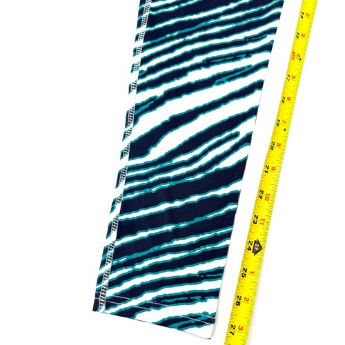 ZUBAZ SCHWARZ & JADE ZEBRA-STREIFEN LEGGINGS - GRÖSSE MED - NEU MIT ETIKETT - Bild 14 von 14
