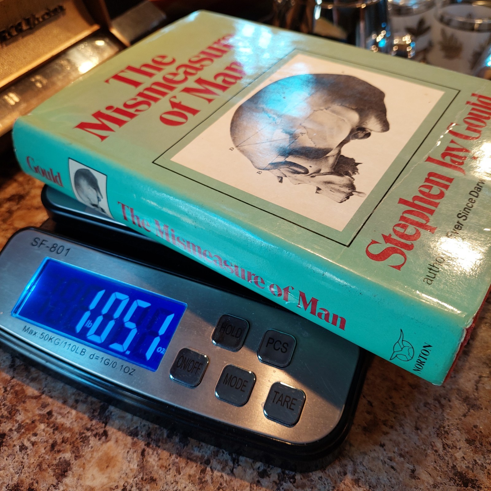 The Mismeasure of Man by Stephen Jay Gould 1981 1st Ed. W. W. Norton & Co. HCDJ