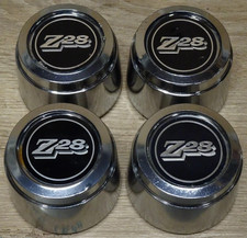 OEM Used Set 1978 1979 Chevrolet Camaro Z28 Chrome Center Caps 371680