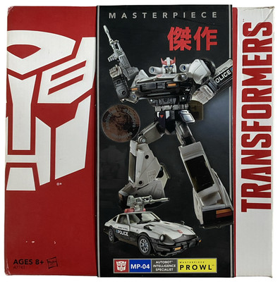 Transformers Masterpiece MP-04 Prowl Toys R Us Exclusive New w Box Tear&Creases