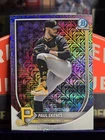Paul Skenes 2025 Bowman Chrome Mega Box Mojo Refractor Card #30 Pirates