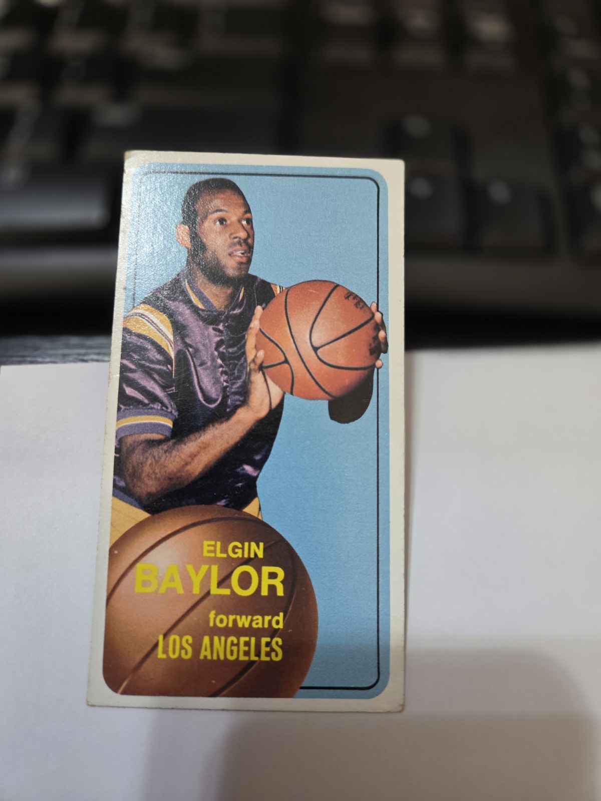 1970-71 Topps Elgin Baylor #65 Lakers