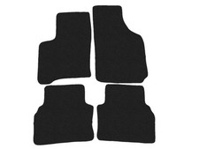 Velour Fußmatten für Opel Meriva 2003-2010, Anthrazit x14 Rand