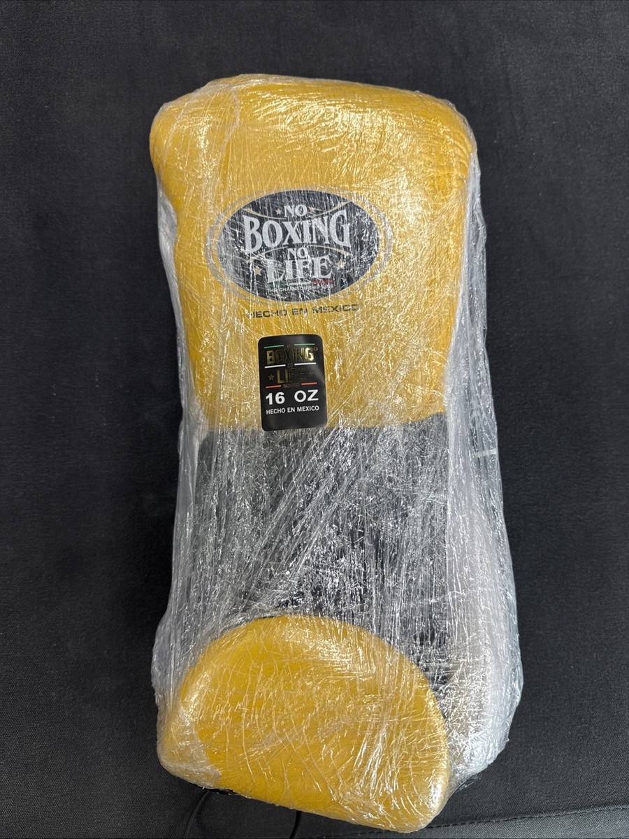 16oz No Boxing No Life Gloves Yellow/ Black | eBay