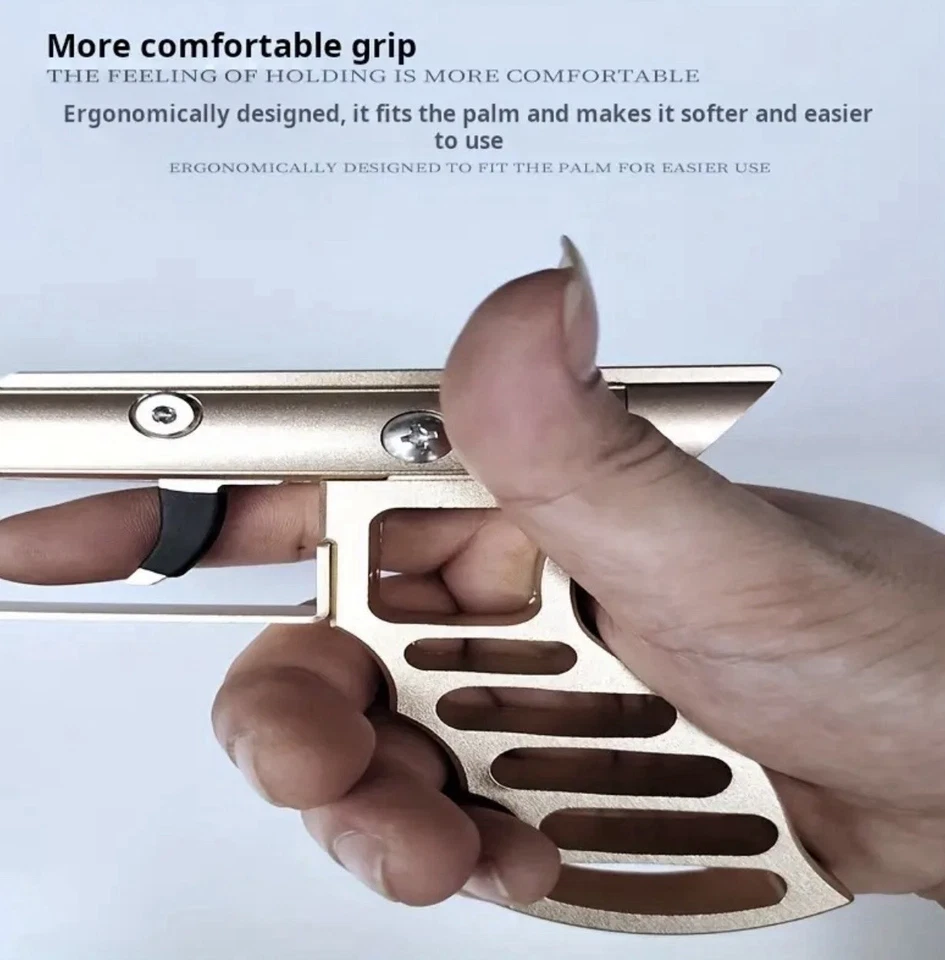 Pistola lanza pesca submarina honda peces catapulta caza tiro Foto 4 de 4