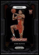 2023-24 Panini Prizm Monopoly #6 Kobe Bufkin RC