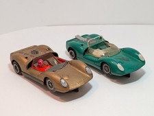 2 x Fleischmann Auto Rallye Lotus 40 Slot Cars